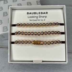 NEW - Baublebar Looking Sharp Pencil Bracelet Set